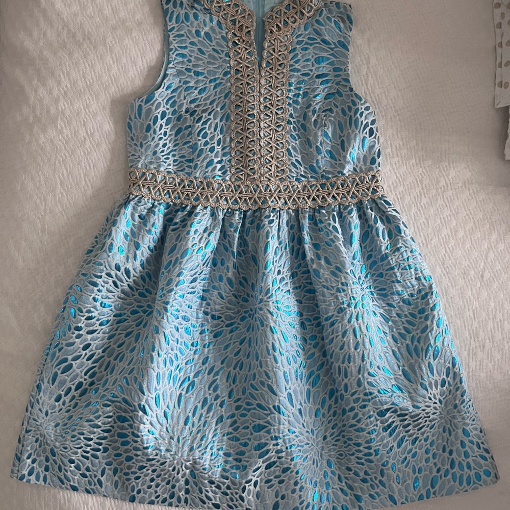 Girls Lilly Pulitzer Jacquard Mini Franci Dress